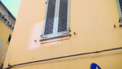 old european building facade