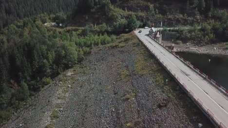 Forward-drone-shot-over-a-dam