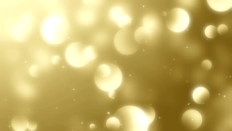 particles gold glitter bokeh award dust abstract background loop