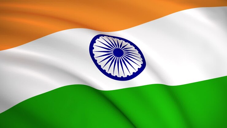 National flag of India - 4K Seamless Loop