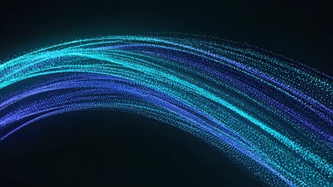 abstract digital light trails