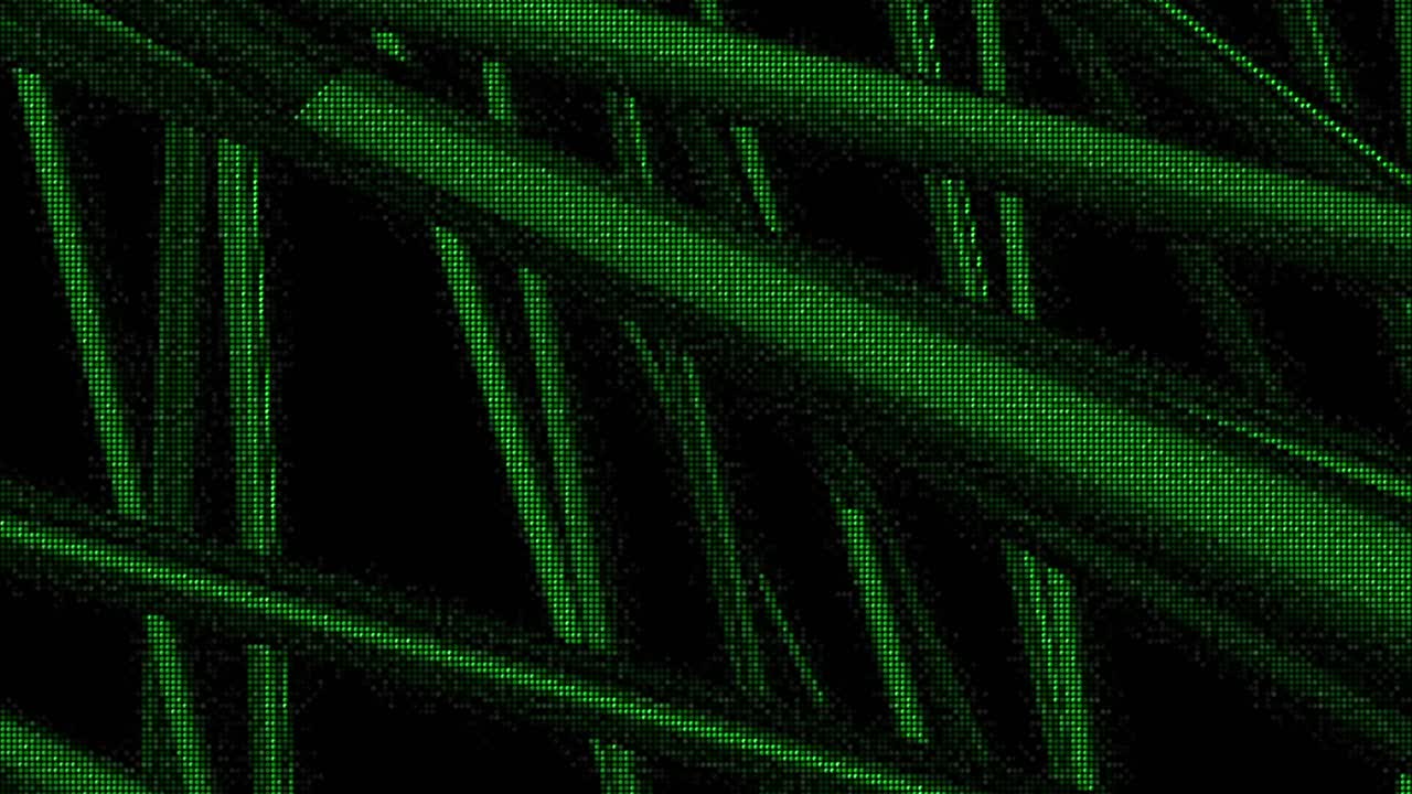 arte digital verde abstracto