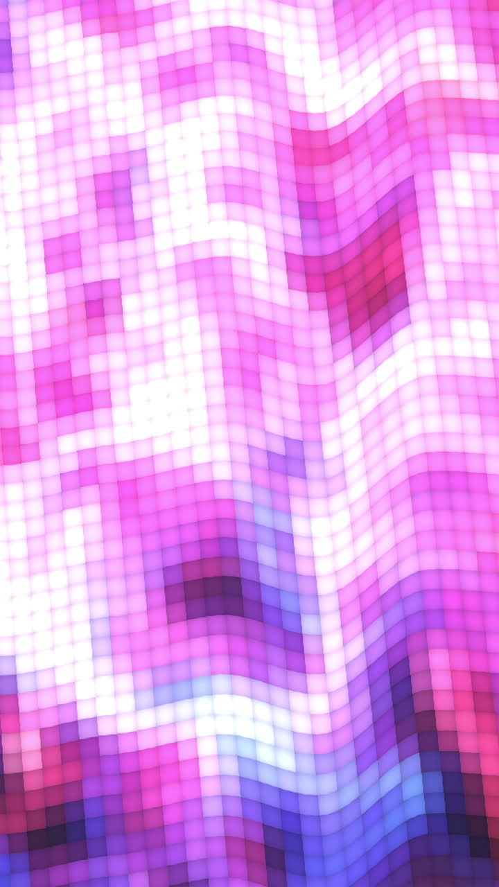 Abstract Pink and Purple Pixelated Pattern
