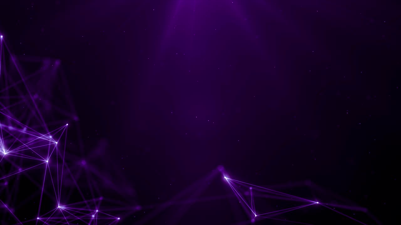 plexus abstracto de red títulos de tecnología ciencia de fondo bucle