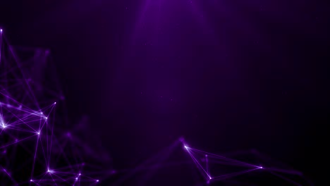 plexus abstract network titles tecnologia scienza background loop