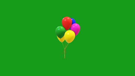 rotating 3d hut green screen motion graphics