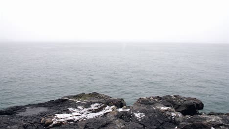 Maine-cliff-overlook-medium-snow-slow-mo-24fps