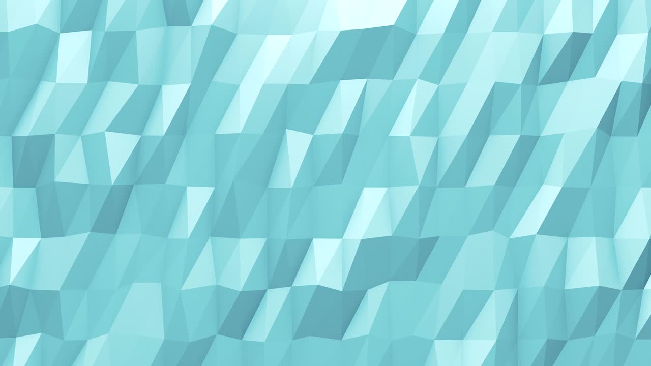 파란색 흐르는 다각형 애니메이션 배경