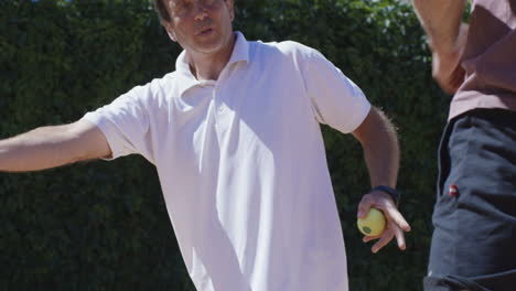 tennis lesson