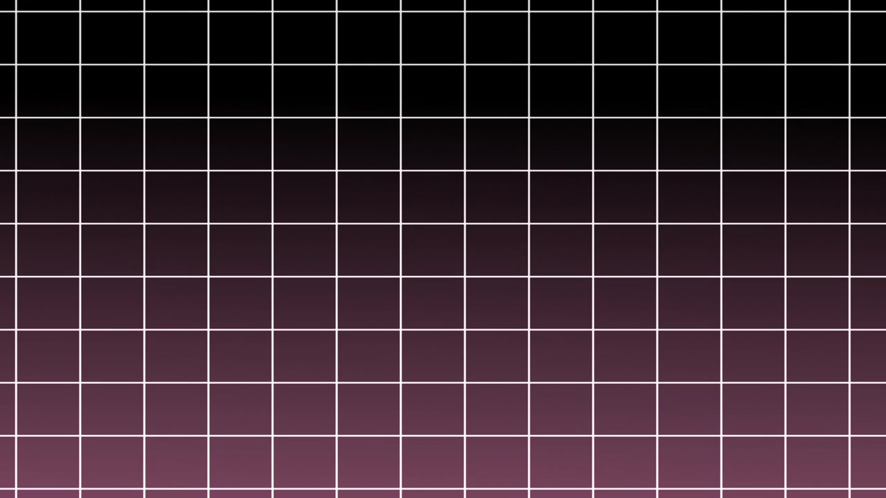 Abstract White Grid Pattern on Dark Purple Gradient Background