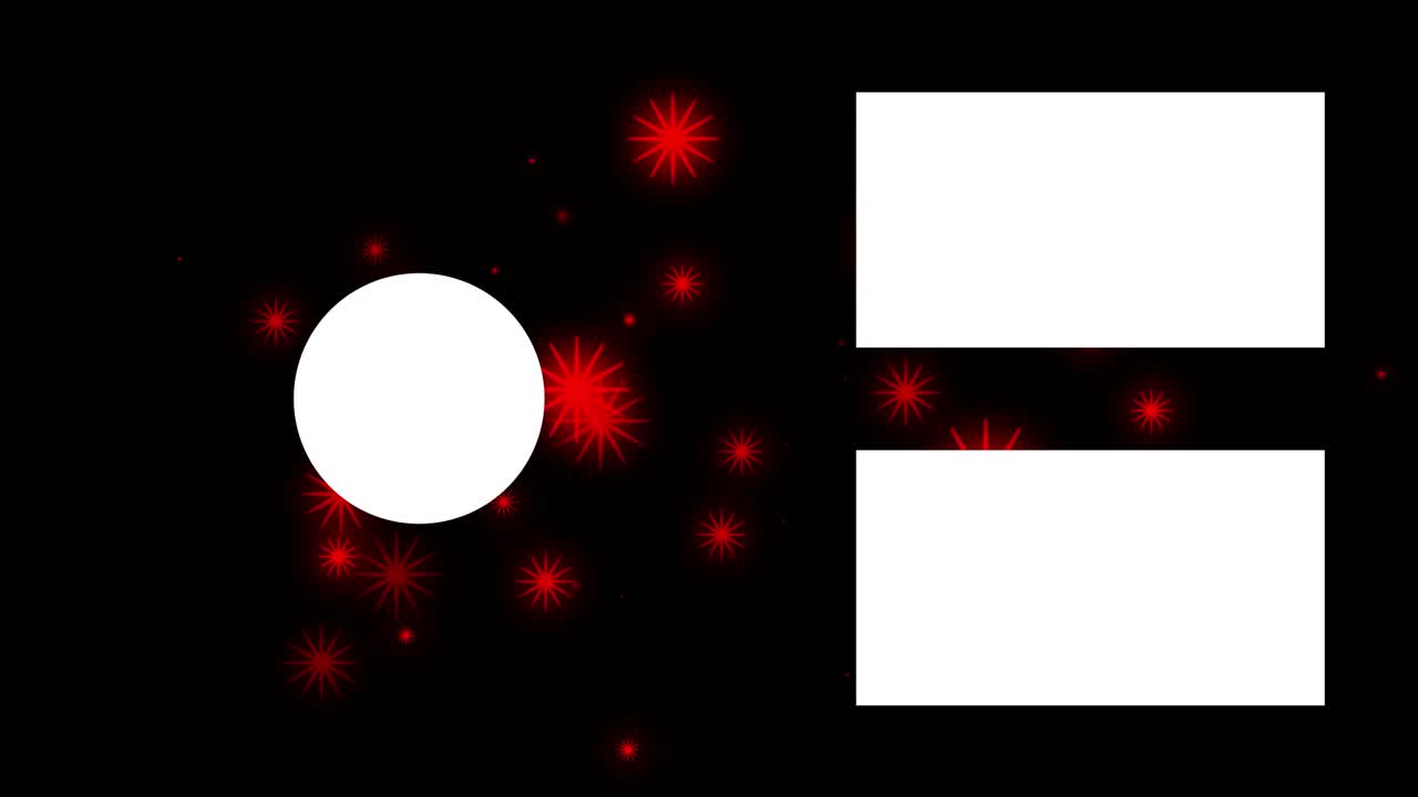 객체 조명 엔드 카드 엔딩 스크린 모션 그래픽