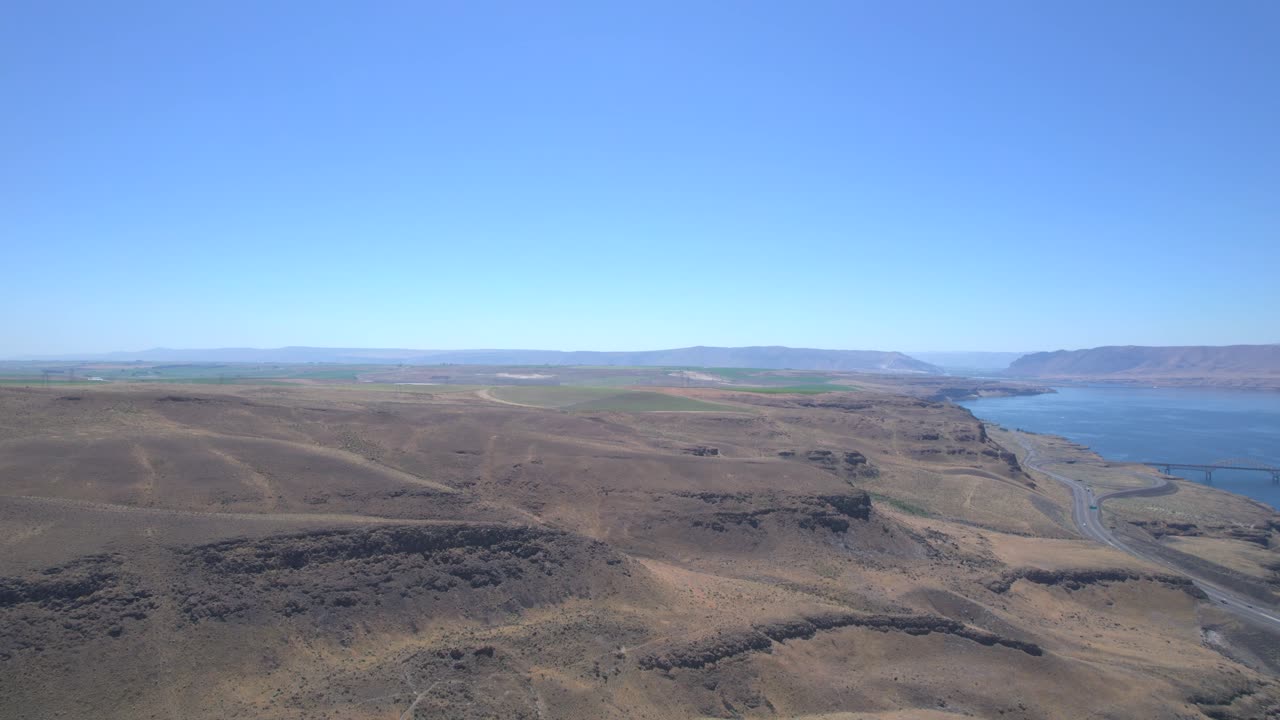 Columbia River Gorge drone video