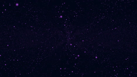 fondo púrpura giratorio con puntos blancos dinámicos