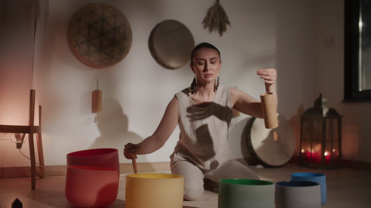 Sound Healing Session with Crystal Bowls and Tuning Forks