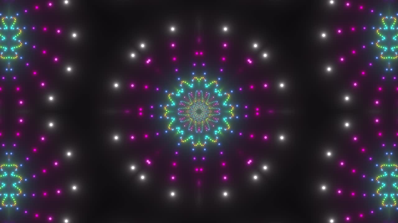 Modelli di luce colorati astratti