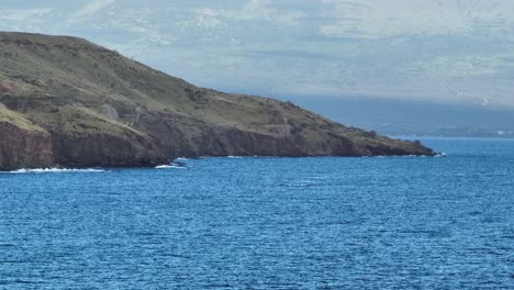 spectacular offshore views of the pali coast in maui