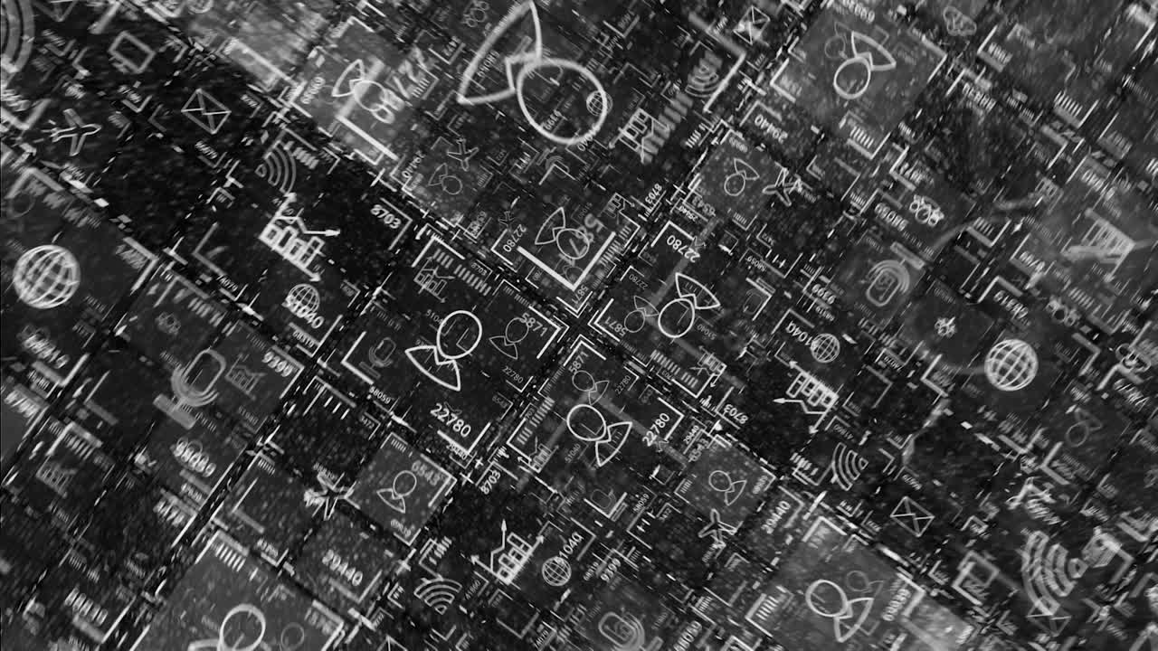 абстрактный цифровой интерфейс