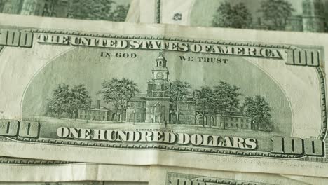 independence hall back of 100 dollar bill 4k