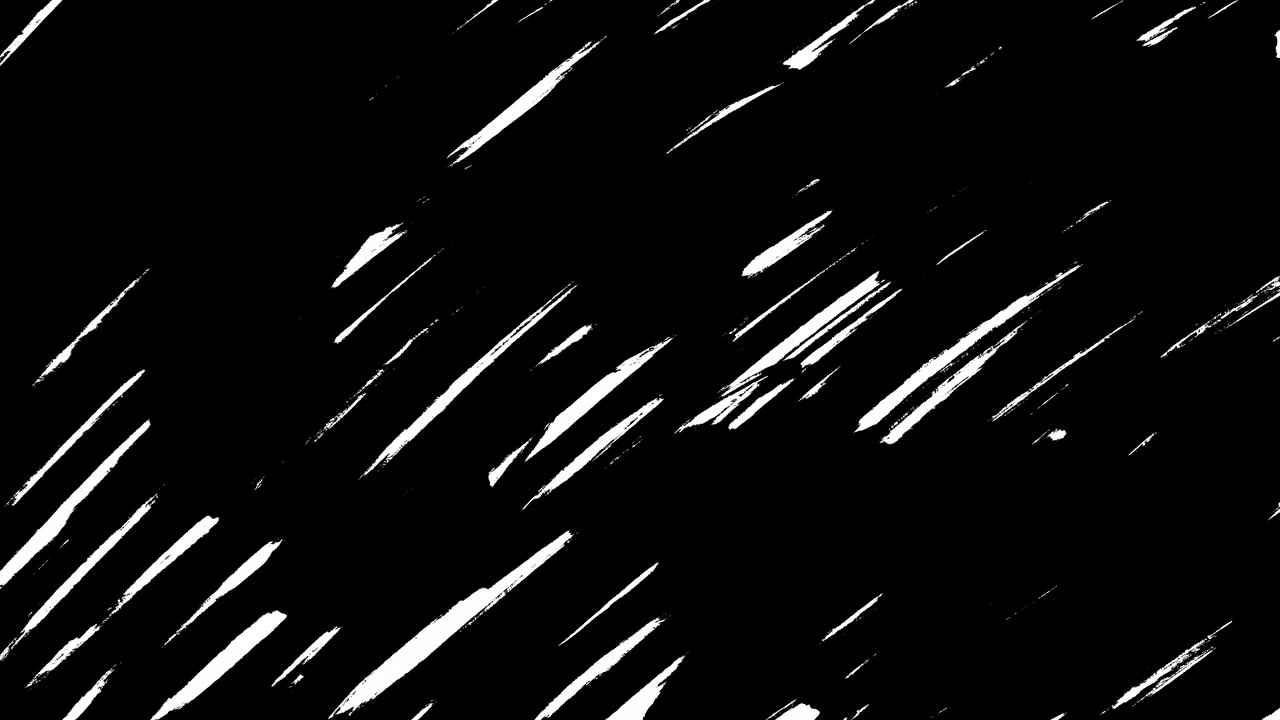 Dynamic Black Brushstroke Wipe Transition Animation