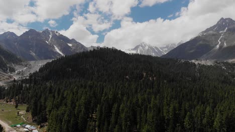 Mountain-valley-landscape-Panoramic-aerial-drone-Pakistani's-Natural-Environment