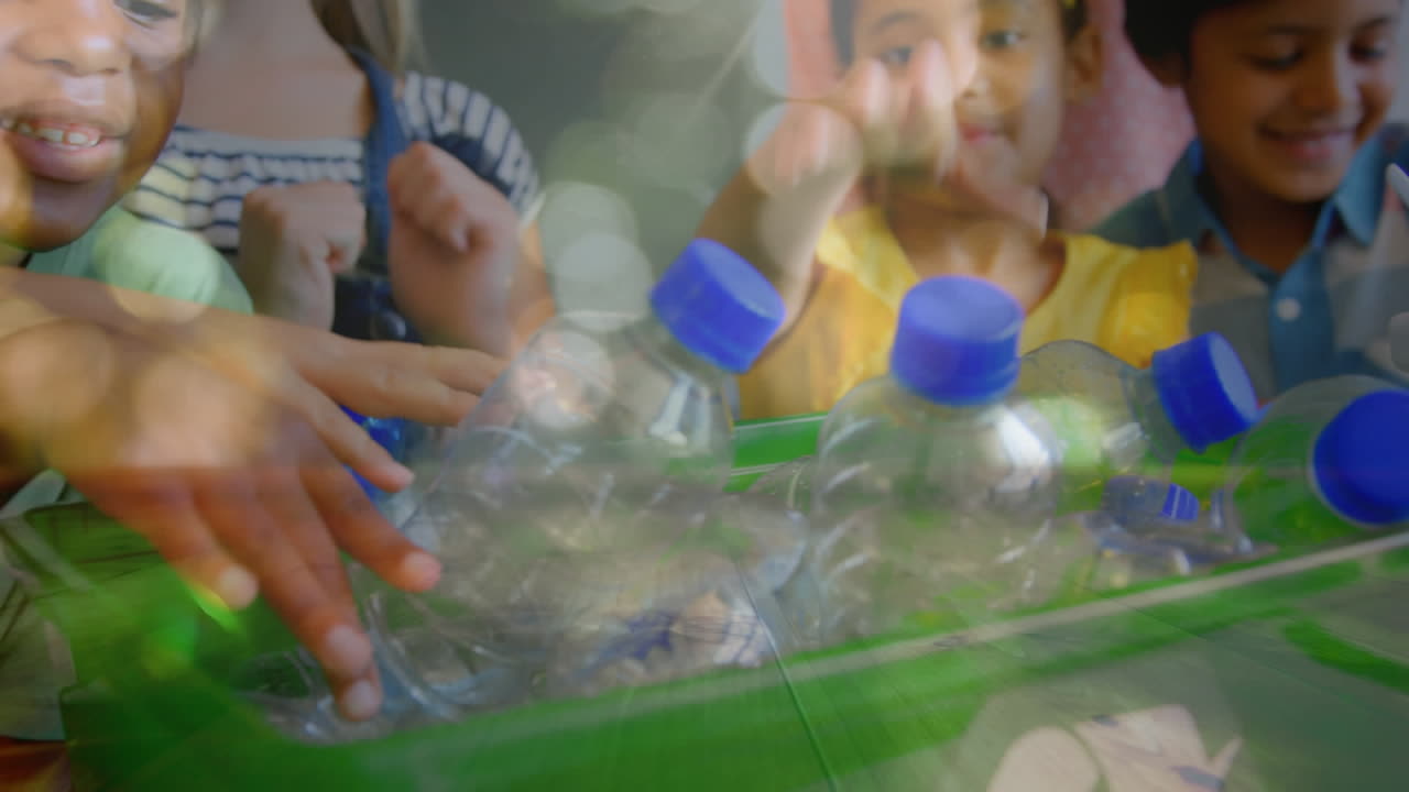 reciclaje en la escuela