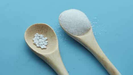 artificial sweetener container on table