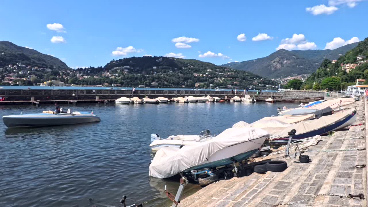 Beautiful Summer Day at Lake Como