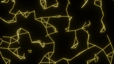 arcos eléctricos neón relámpago retro futuro vr voltaje brillo vector tron bucle 4k