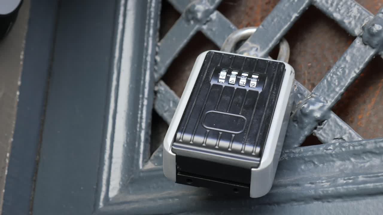 Combination Lock Key Box