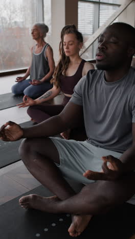 group meditation session