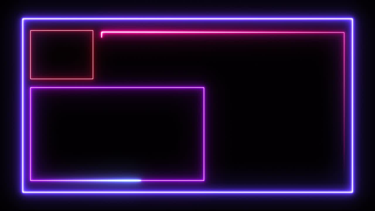 color de brillo de neón movimiento fondo de arte sin costuras pantalla de movimiento abstracto 4k