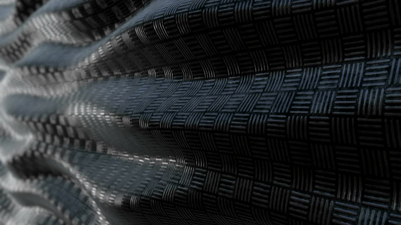 금속 패턴 추상적인 파동 배경 루프