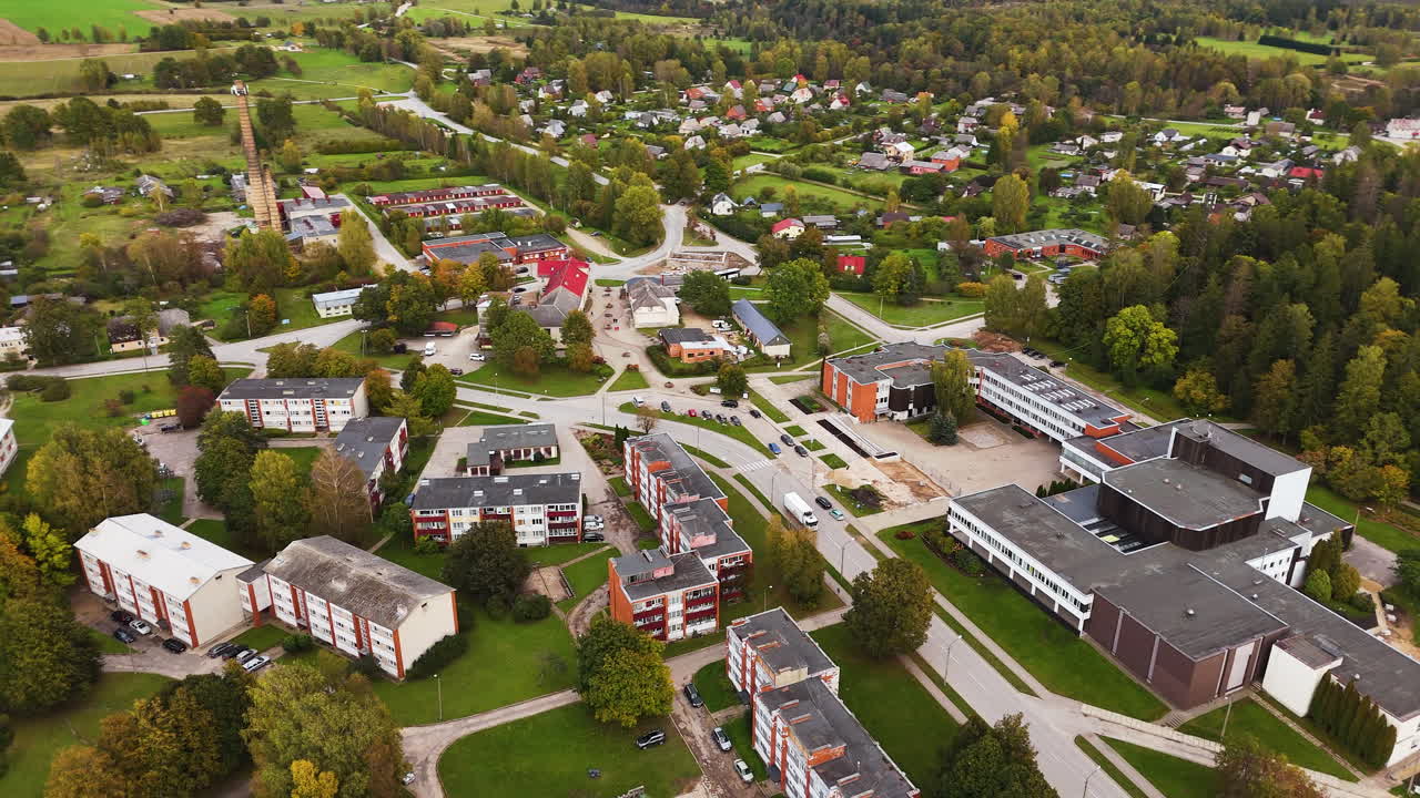 Malpils Village (A Small Residential Area) In Malpils Parish, In The Sigulda Municipality, Vidzeme Region Of Latvia.