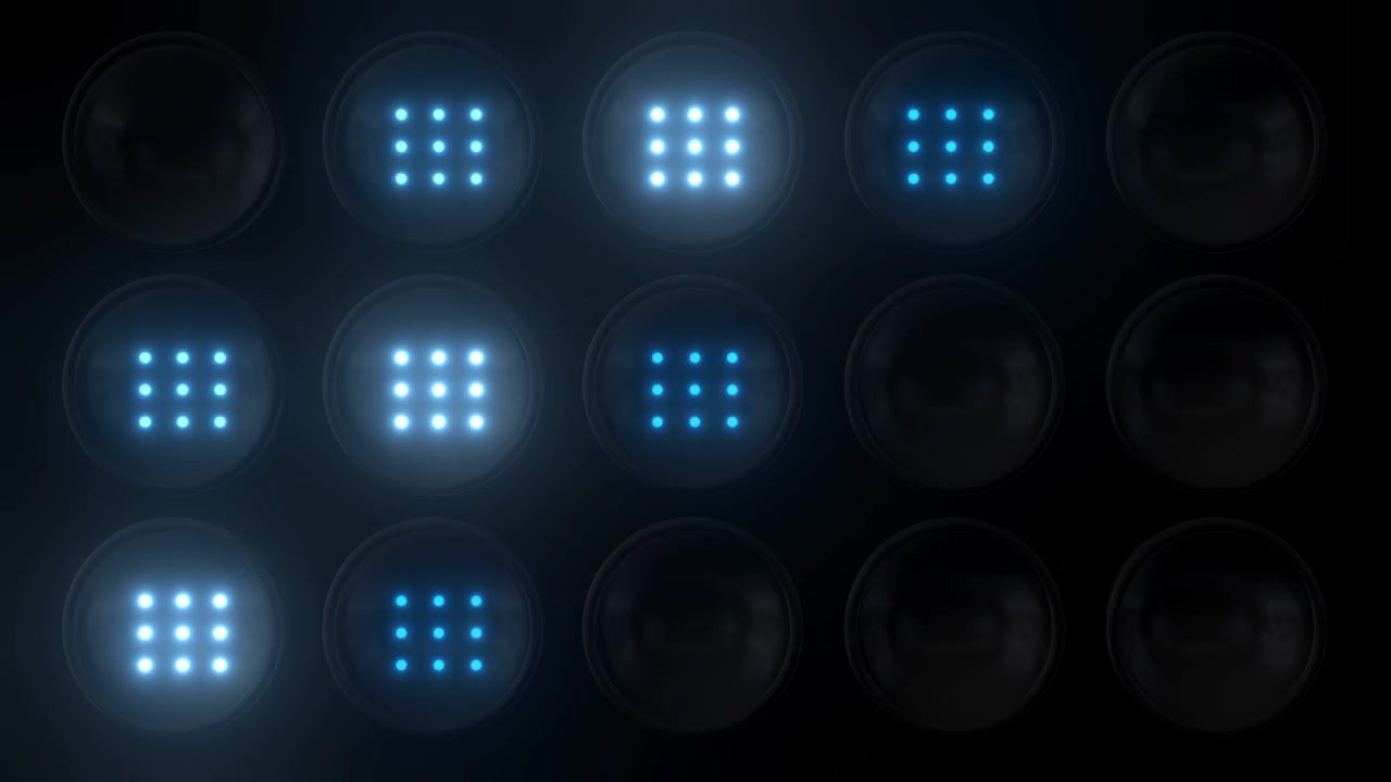 Patterned Stage Lights