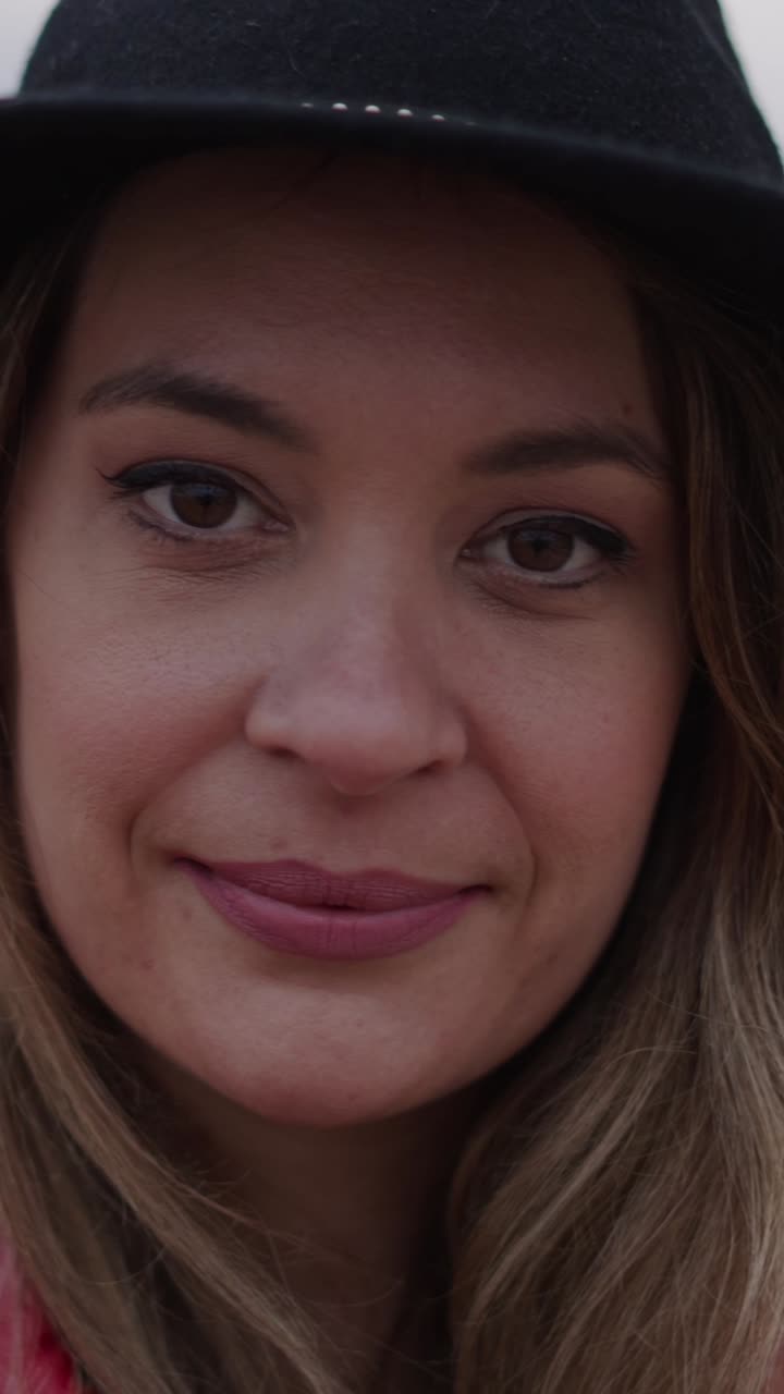 retrato en primer plano de una mujer