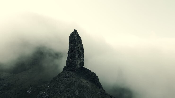 Misty Highland Pinnacle
