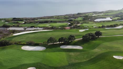 trump national golf course by drone 4k