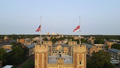 washington university college buildings in st