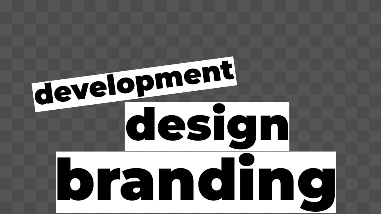 Titres typographiques 12 Adobe Premiere Pro 2023 Résolution 3840×2160