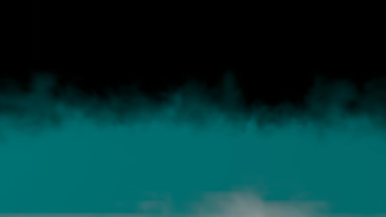 연기가 떠다니는 색 입자 애니메이션 모션 그래픽