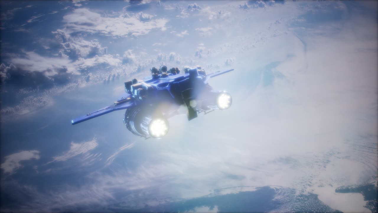 Transbordador espacial despegando en una misión