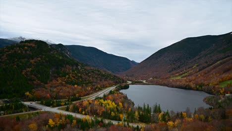 timelapse of artists bluff in new hampshire