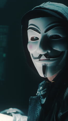 hacker en acción