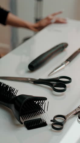 hair salon tools and equipment