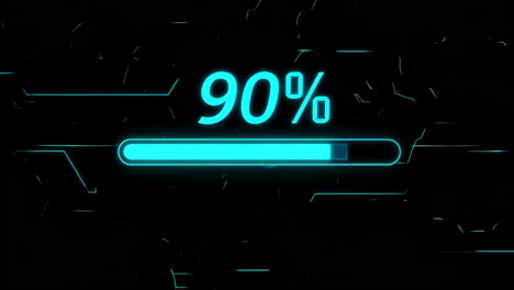loading progress interface
