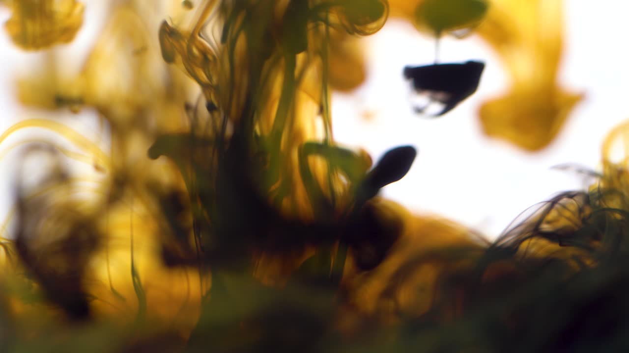 mezcla de tinta de colores