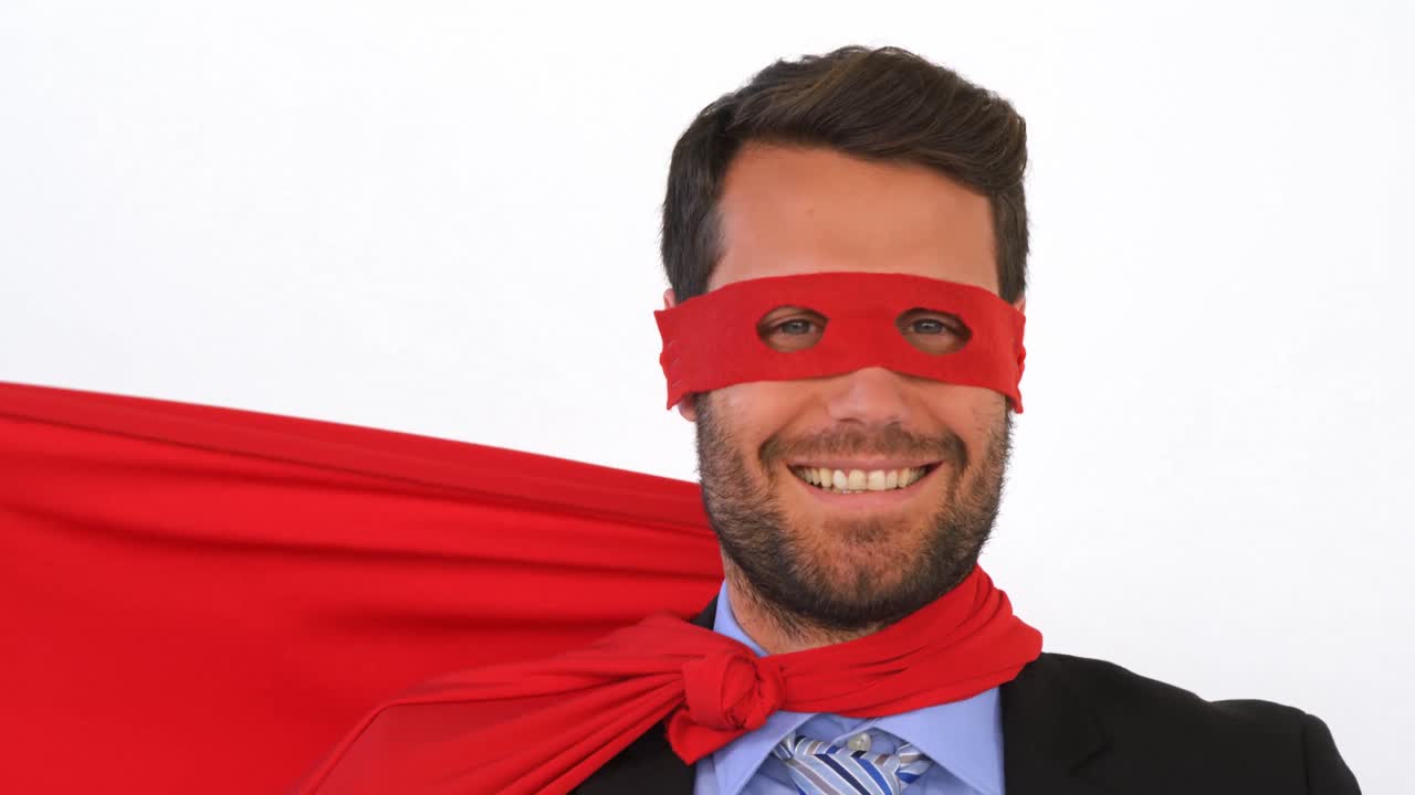 슈퍼 히어로인 척 하는 사업가