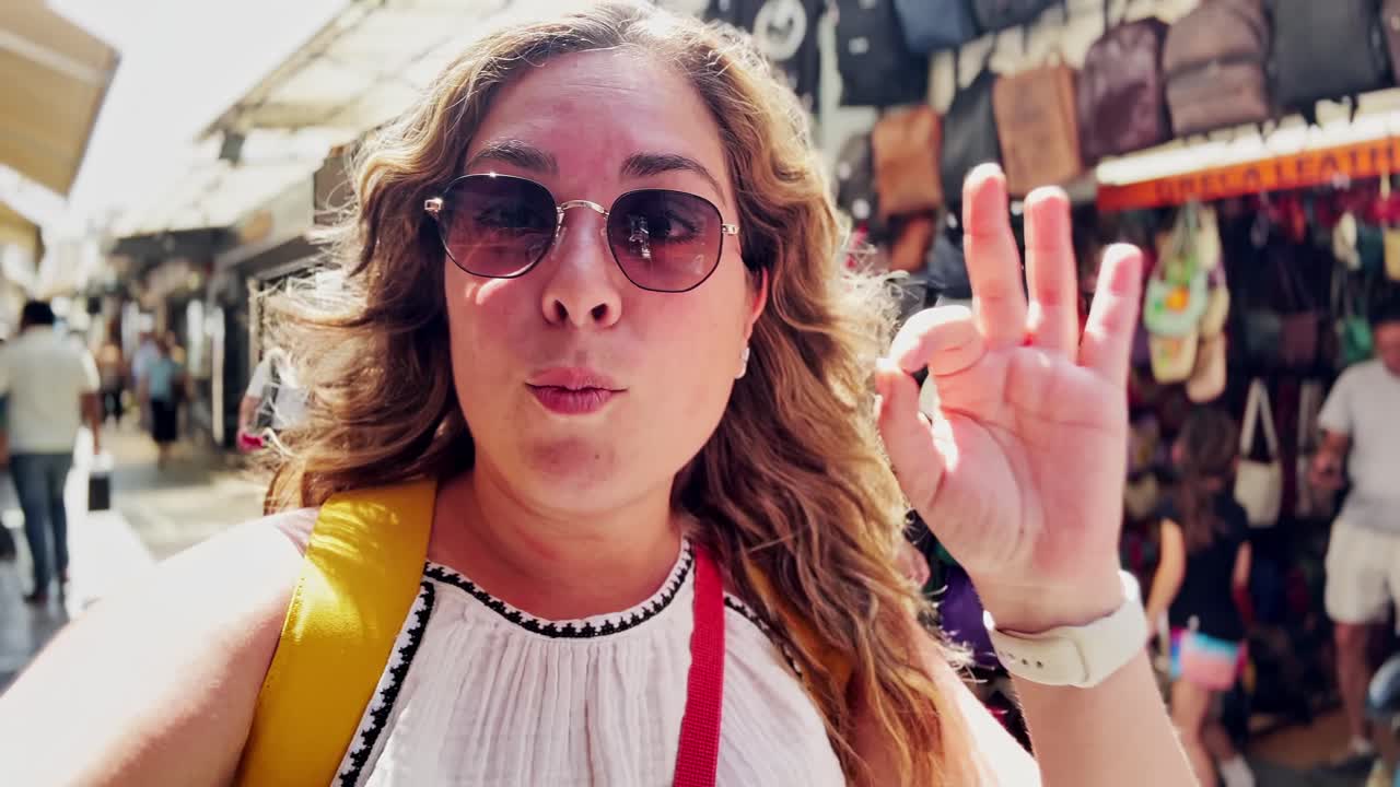 Hellenic Holiday: Tourist Explores Athenian Charm
