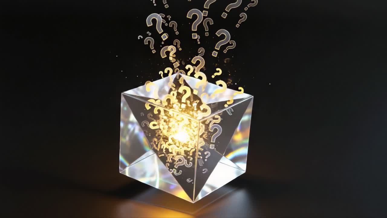 Mystical Cube of Questions: Exploring the Enigma of Sparkling Clarity ...