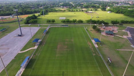 aerial flight over kya sports complex